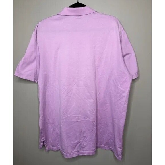 Peter Millar Shirt Men XL Purple Polo Golf Preppy Button Cotton Casual - Picture 8 of 15